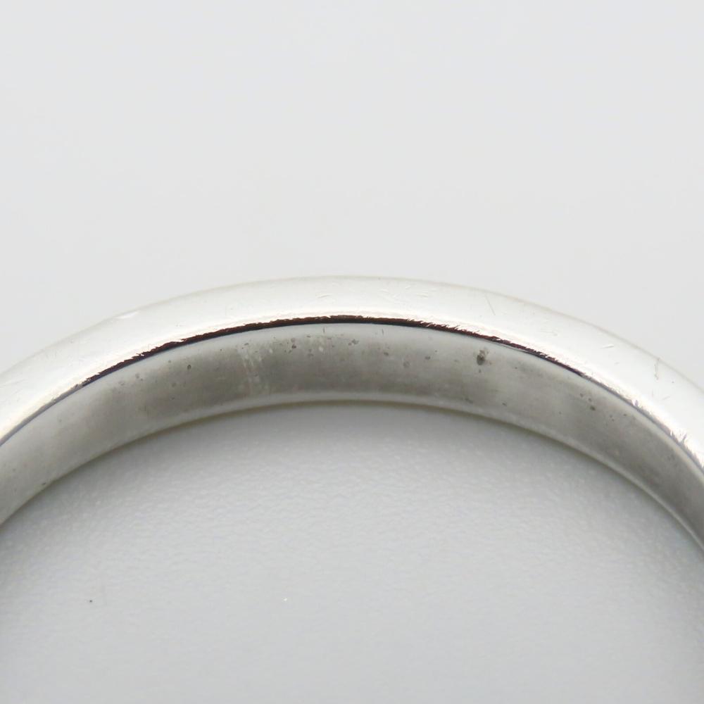 Used TIFFANY&Co. Ring Notes Narrow New York EU#57 Silver925 2.9g Silver Accessories