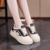 2025 spring little white shoes new Korean version ins female students height increase platform sports board shoes casual shoes female Q2006
