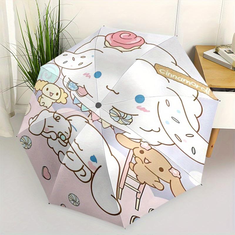 

Soft Cinnamoroll Automatic Opening and Closing Umbrella - Suitable for Various Occasions, Outdoor Activities, Lightweight and Durable Automatic Foldin