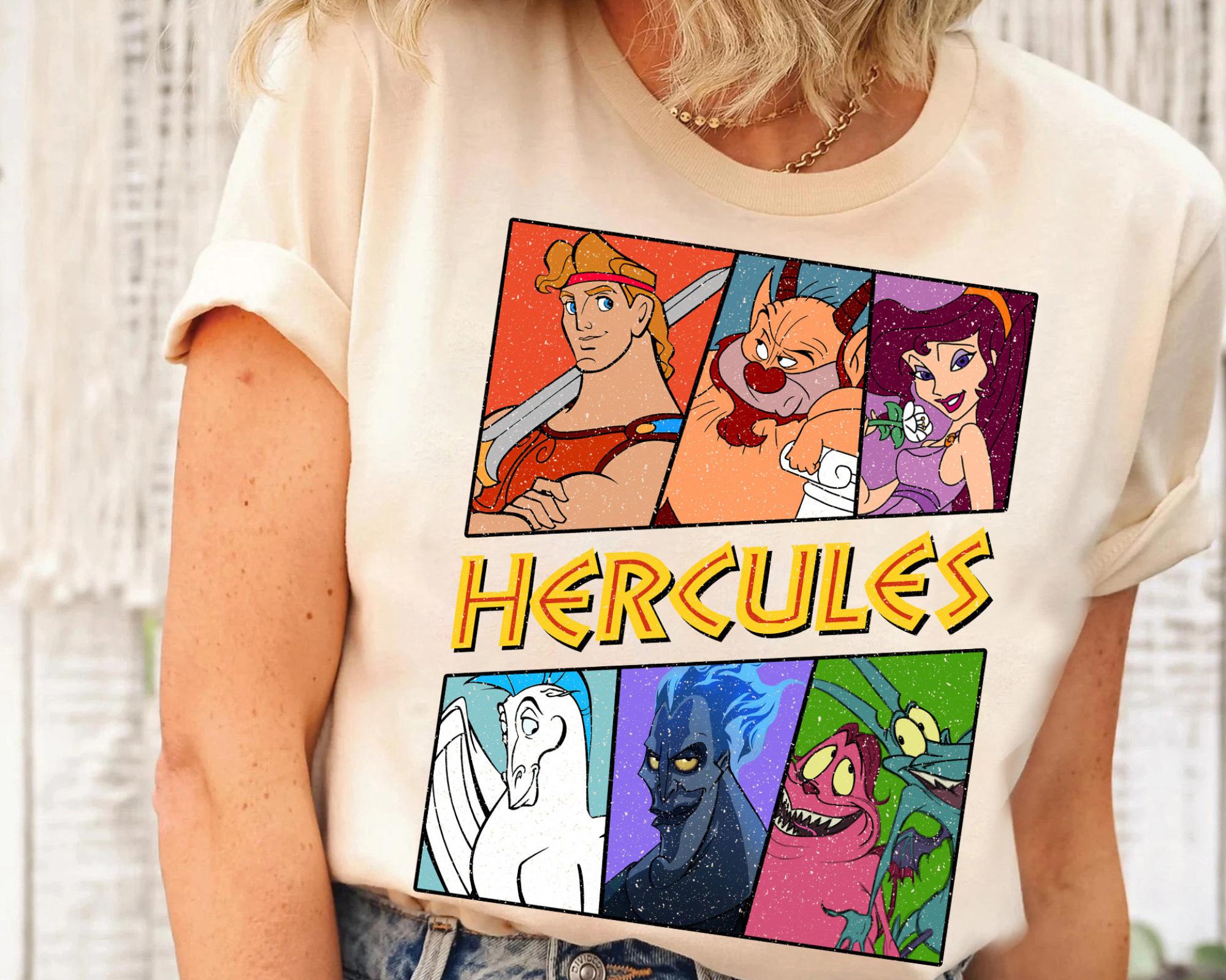 

2026 Summer Hercules Graphic Tshirt Unisex Unisex Fashion Cotton Quality Casual Loose Short Sleeve Classic Unisex S