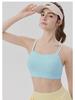 Women's Moisture-Wicking Sports Bra with Padded Straps - Quick-Drying Fitness Tank for Yoga, Pilates, and Tennis