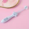 3-Sided Soft Bristle Pet Toothbrush, Cat Paw Shaped Dental Cleaning Brush for Dogs Cats