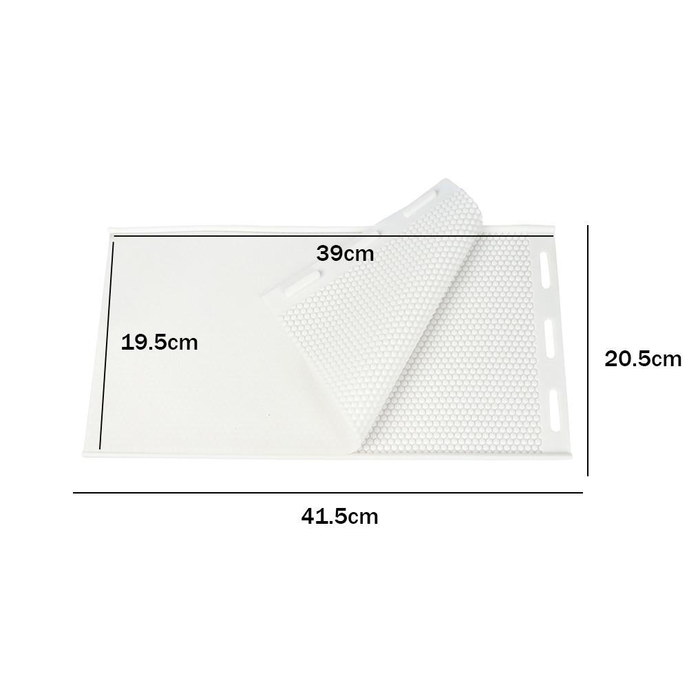 2pc/lot Beeswax Press Sheet Mold Silicone Honeycomb Base Foundation Mould Beehive Shovel Beekeeping Beeware Beeswax Making Tools