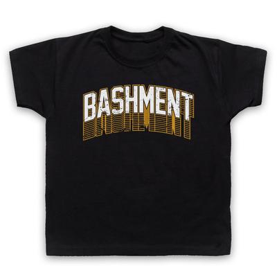 Bashment Jamaican Dancehall Music Uptempo Ragga Dance Kids Childs T-Shirt