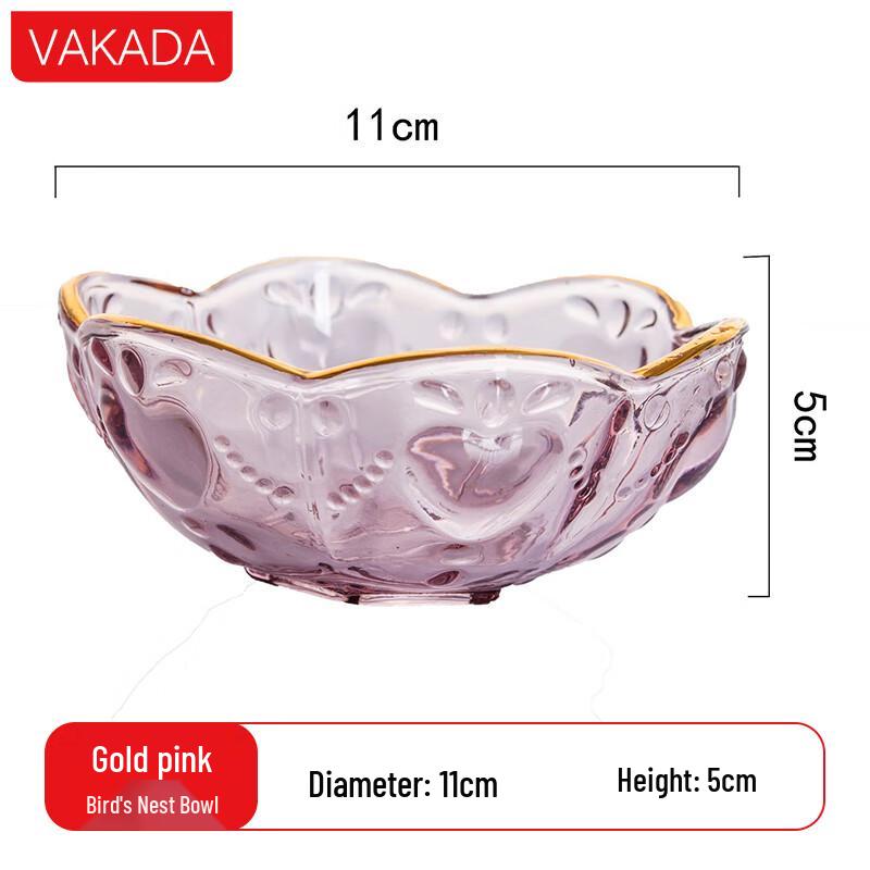 VAKADA Borosilicate Glass Multi-Purpose Bowl