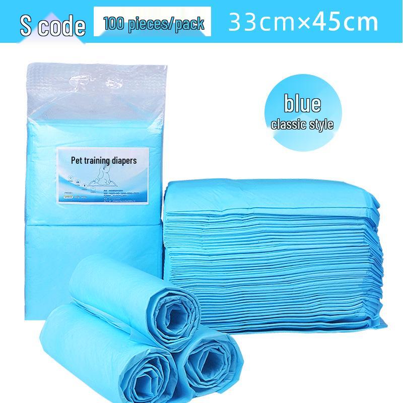 Dog Pee Pads - Absorbent, Deodorizing, Thickened Disposable Diapers (100 Pack)