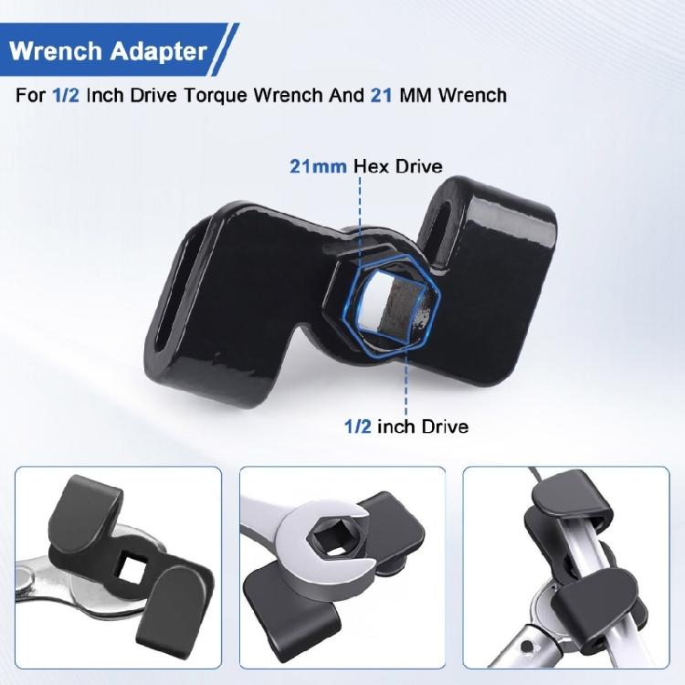 Multifunction  Wrench Extender Tool Efficient Wrench Extension Adaptor for Various Size  of Wrenches In Car & Motorcycle