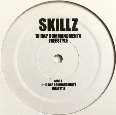 12-Zoll Schallplatte SKILLZ - 10 Rap Commandments Freestyle RWK506 Rawkus 2002 US Rap & Hip-Hop/R&B Gebraucht