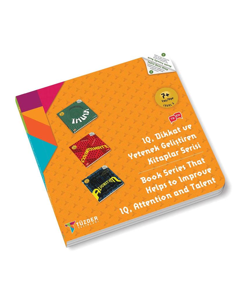 Level-3 (7+ Years) / Series of Books That Improve IQ, Attention and Ability English-Turkish