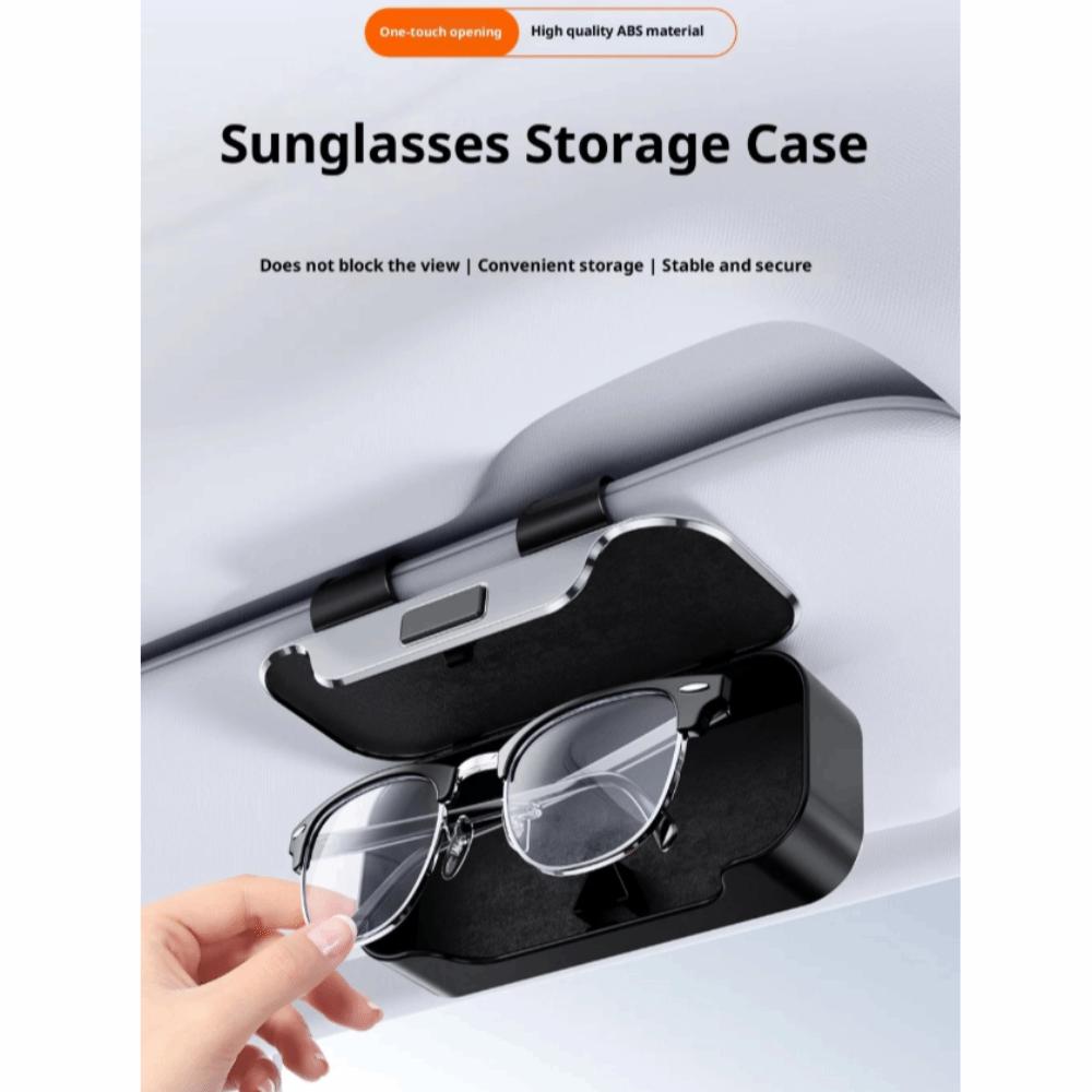 Flocking Inner Auto Sunglasses Organizer Premium Car Sunglasses Holder Car Interior Accessories