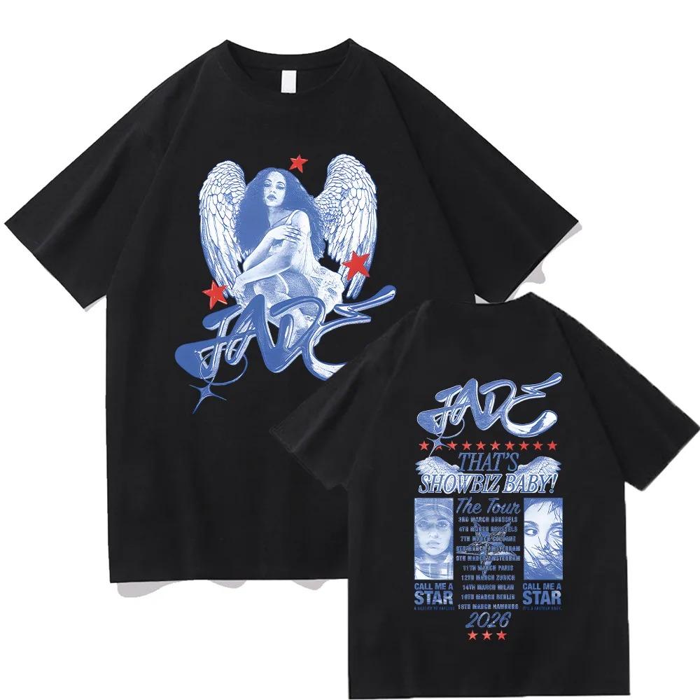 Das ist Showbusiness, Baby! Tour 2026 Dateback T-Shirt Jade Thirlwall T-Shirts Sommer Baumwolle Hohe Qualität Neu Vintage Punk Kleidung Oberteil Unisex