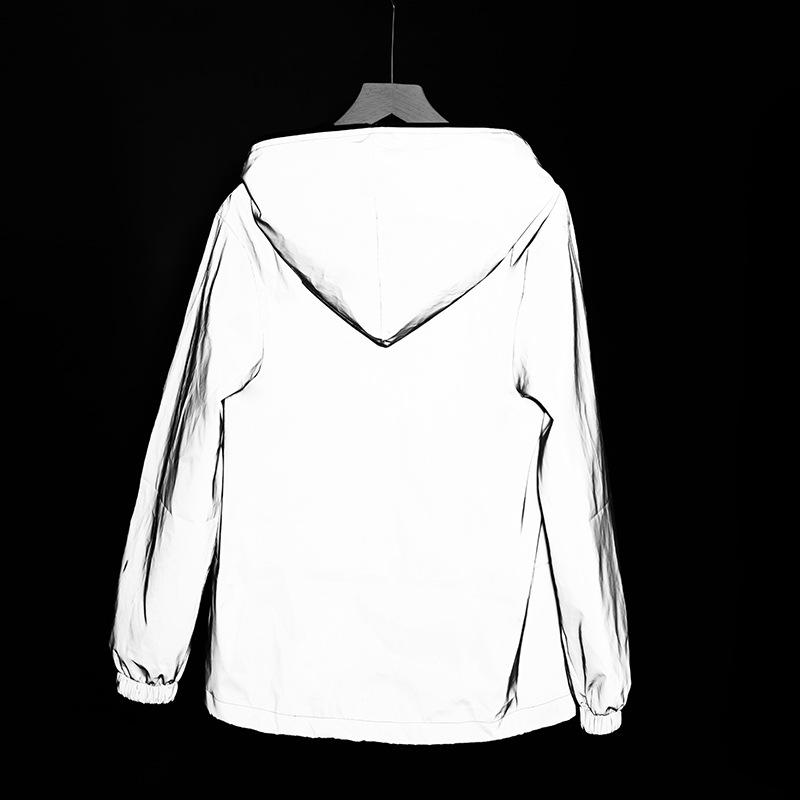 Luminous Reflective Jacket Jacket Men's Jacket Tooling Men's Outdoor Sports Jacket Men's Clothing