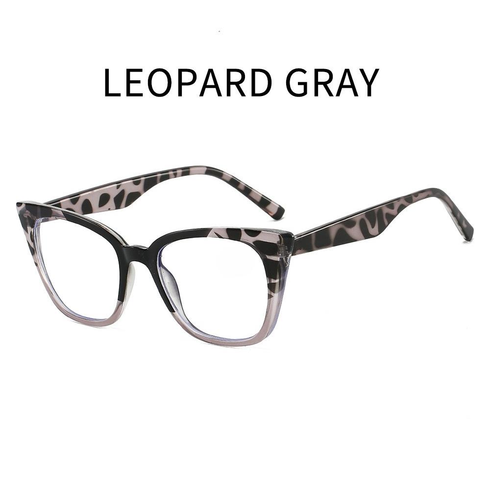 Women's Stylish Cat Eye Optical Spectacle Eyeglasses Frames Men Trendy Vintage Large Glasses Fashion Ultralight Eyewear Lenses