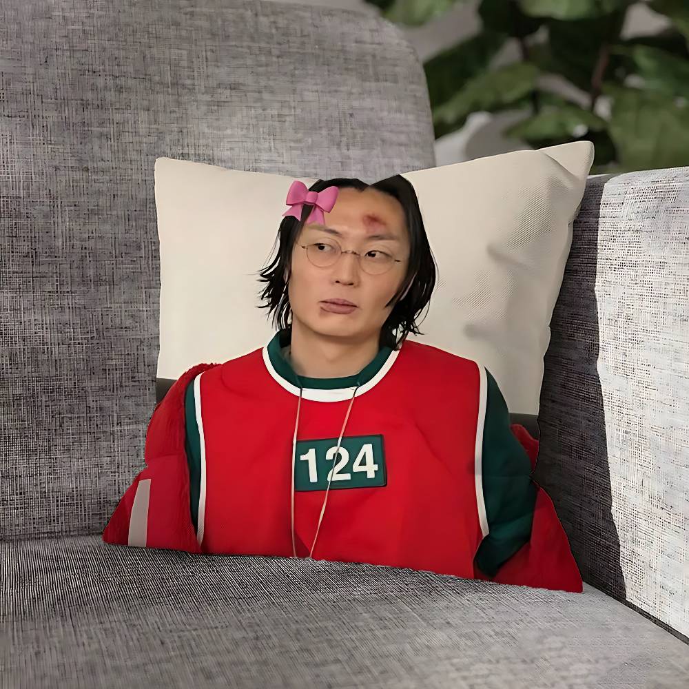 R-Roh J-Jae W-Won Pillow Case For Sofa Decor Home Car Office Living Room Printing Cushion Cover Decorations and Protector