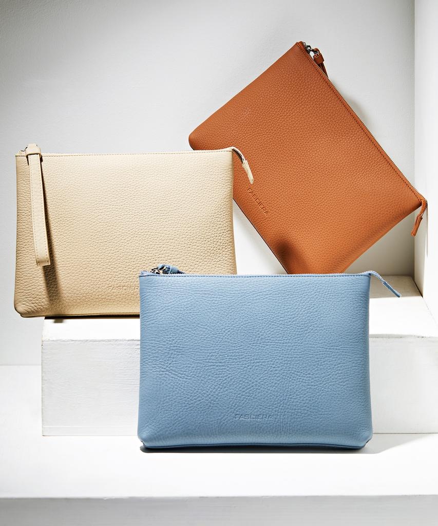 Fasciera Real Leather Clutch Bag_Tyke02