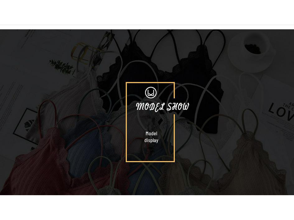 Spitzen-Tube-Top mit V-Ausschnitt und überkreuztem Rücken und Sichtschutz für Damen