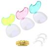 1Pcs Dental False Teeth Cleaning Box Denture Bath Container Retainer Holder Case