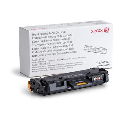 Black Toner Cartridge - XEROX - 106R04347 - High Capacity - Up To 3000 Pages - Laser