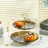 Vassoio Frutta e Dolci Multi-livello Light Luxury