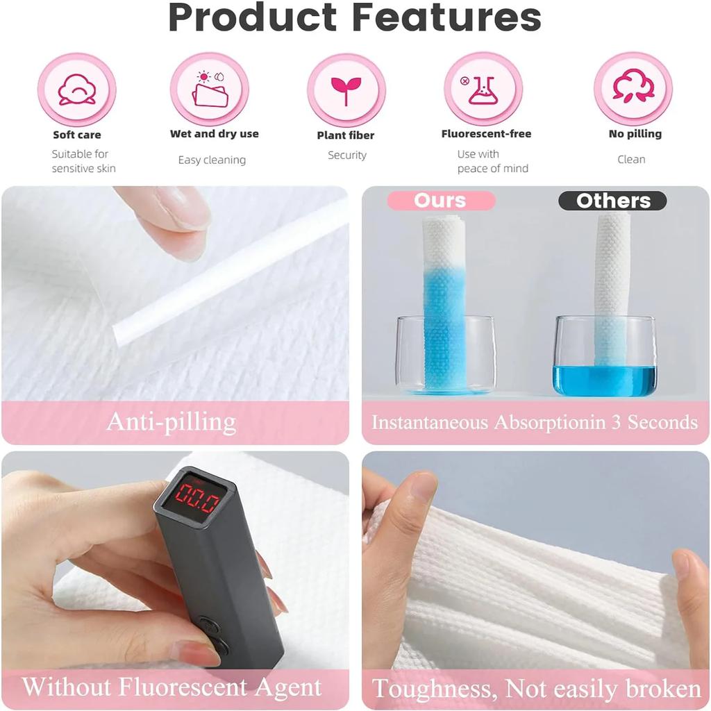 Bathroom Accessories Bathrobe Beach Towel Home Spa Portable Face Bath Towels Barbecue 5-30pcs Camping Coin Disposable Garden