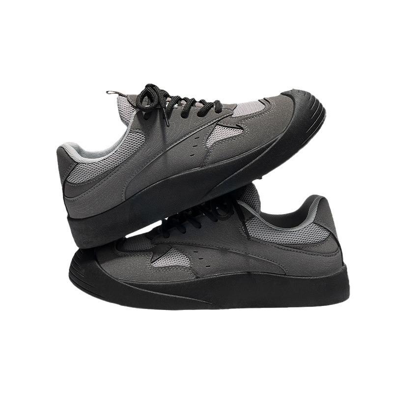 Global Ugly Cute Versatile Thick Baseplate Shoes Women's 2025 Spring New Student Casual Black Casual Shoes ZHQ3512