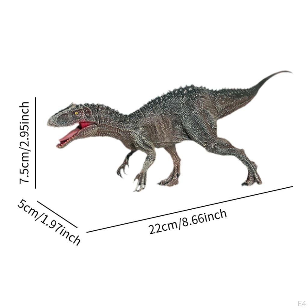 Dinosaur Action Figure Toy Animal Model for Cake Topper Party Favors Desktop Style A