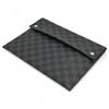 Auth LOUIS VUITTON Damier Graphite Alpha Triple Pouch Lv7165cc