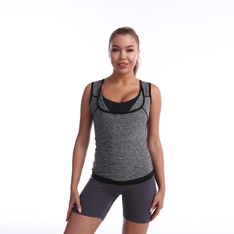 Unisex Shapewear Suit: Tummy Control, Sweat-Inducing Polyester Sportswear
