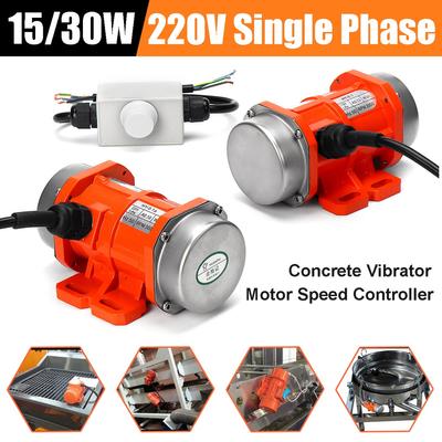 Vibrating Motor Adjustable Speed for Feeding Machine Shotcrete Machine Washing Machine + Motor Speed Controller