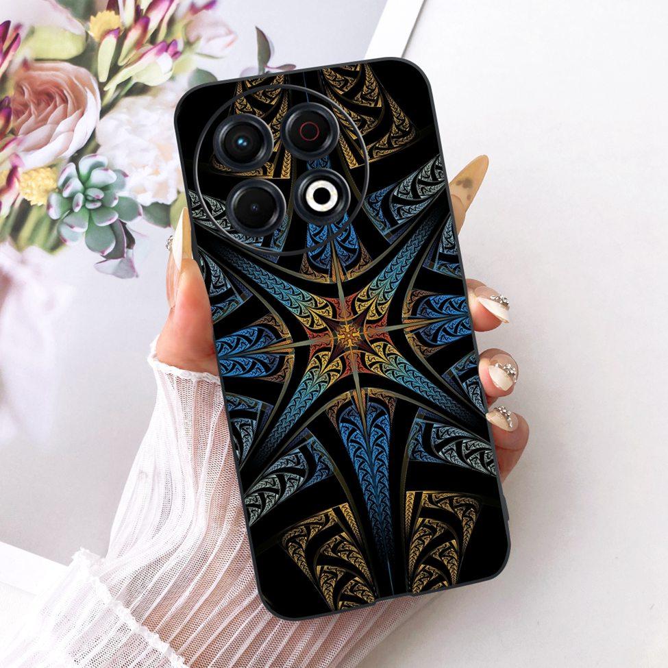 Phone Case For Tecno Spark 30 Pro 4G Cover KL7 Luxury Fashion Cute Cat Funny Painted Bumper For Tecno Spark 30 Pro 4G Casing