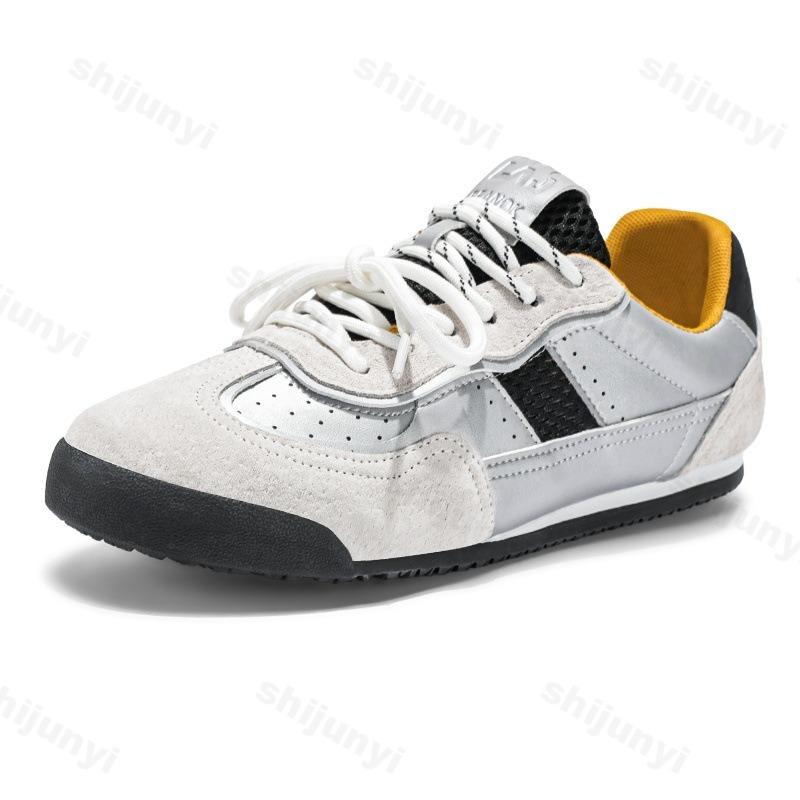 Fashion Mesh Breathable Low Top Casual Sports Shoes for Men 2025 Autumn New Fashiion Trend Versatile Comfortable Non Slip Flat Sneakers