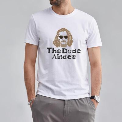 The Dude The Big Lebowski Classic Tshirt Unisex Gift Funny Art Streetwear Cartoon Tee Creative Funny Unisex Retro Fitness Tops