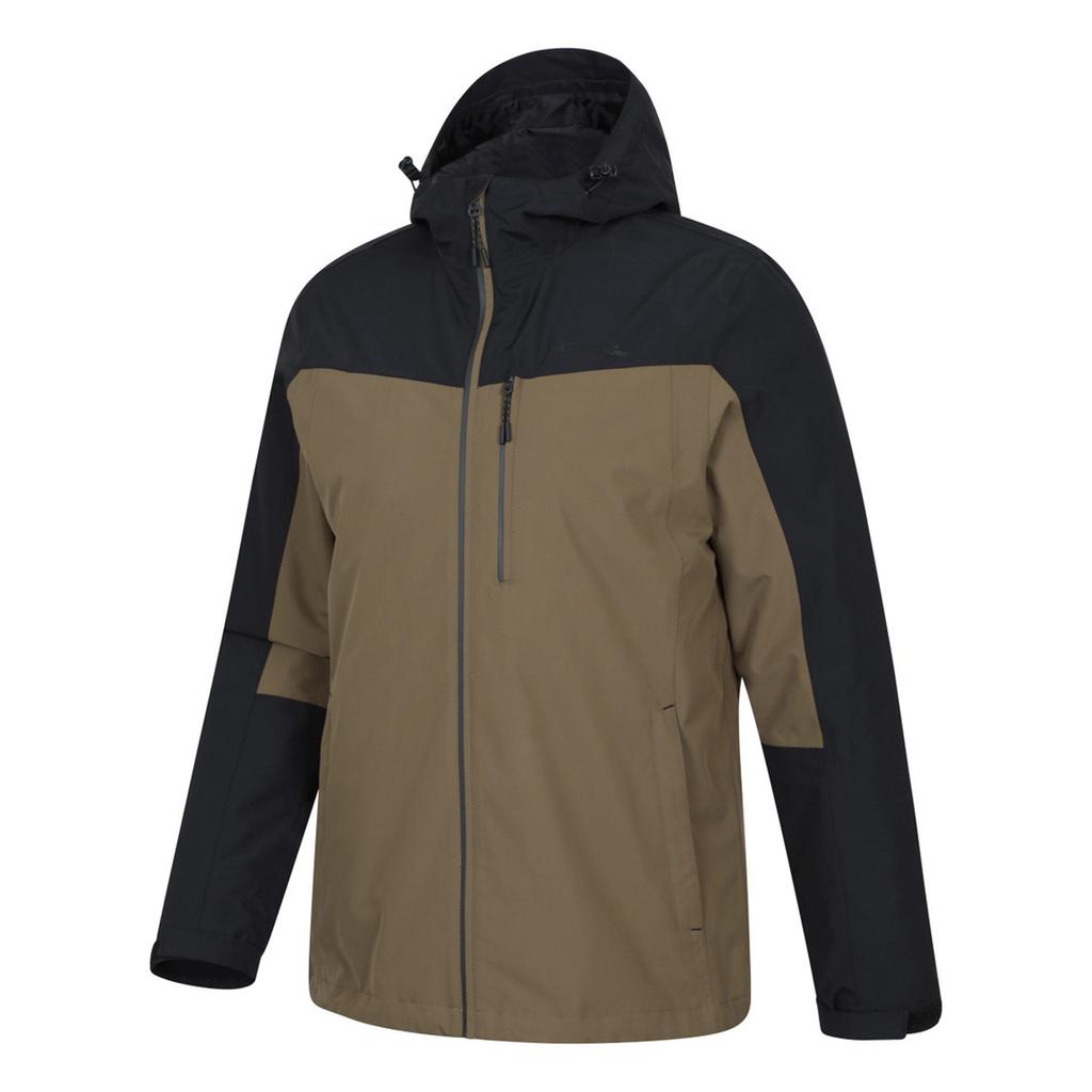 Mountain Warehouse Pánská nepromokavá bunda Brisk Extreme s barevnými bloky