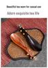 Ebony Wood Tea Scoop for Gongfu Tea Ceremony