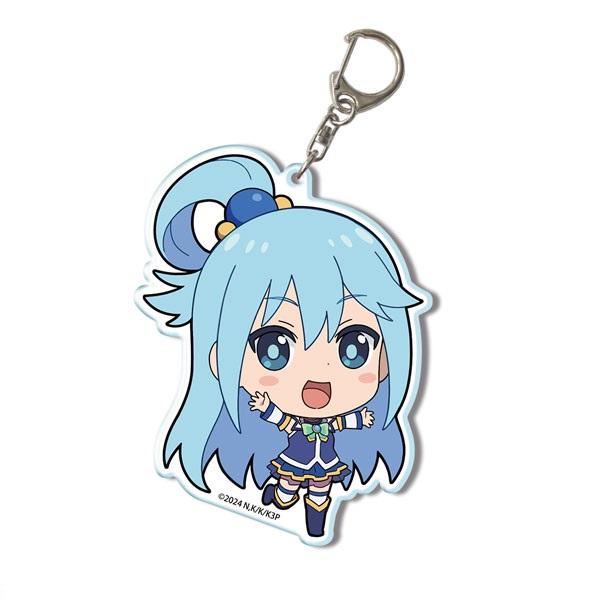 

Anime KonoSuba Acrylic Keychain Pendant Bag Car Keychain Cell phone Accessories present Firend Christmas Gifts 6 cm