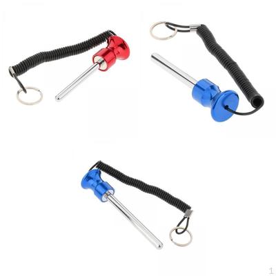 3x Weight Stack Pin with Pull Rope 8x80mm 10x80mm 10x105mm