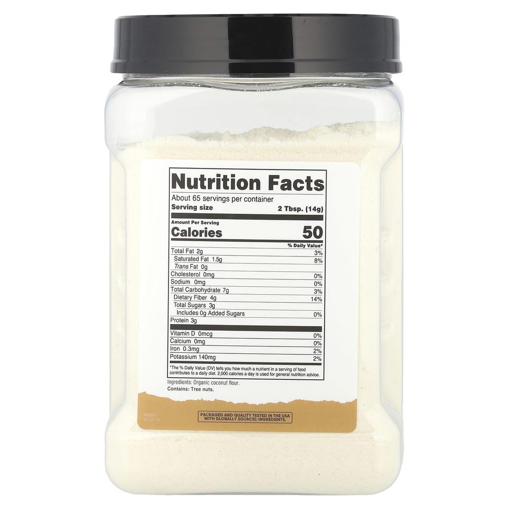 Nutricost, Pantry, Organic Coconut Flour, 32.4 oz (907 g)