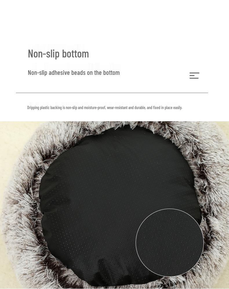Cozy Winter Plush Pet Bed for Cats and Dogs - Deep Sleep Mat and House
