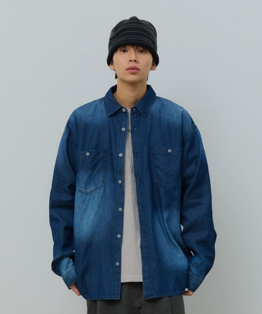 Desiledeu Lightweight Denim Shirt-Fask5401B0N