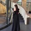2026 French Pure Desire One-Shoulder Short-Sleeve Summer Maxi Dress - Waist-Cinched for a Slimming Effect