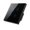2 Gang Remote Control Light Switch Tempered Glass Wireless Wifi Wall Electrical Switch