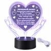 3D Acrylic Night Light USB Powered Cartoon Lamp
