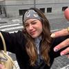Metal Eyelets Punk Headwrap Wide Elastic Hollowed Out Eyelets Headband Rock Head Band  Punk Girl