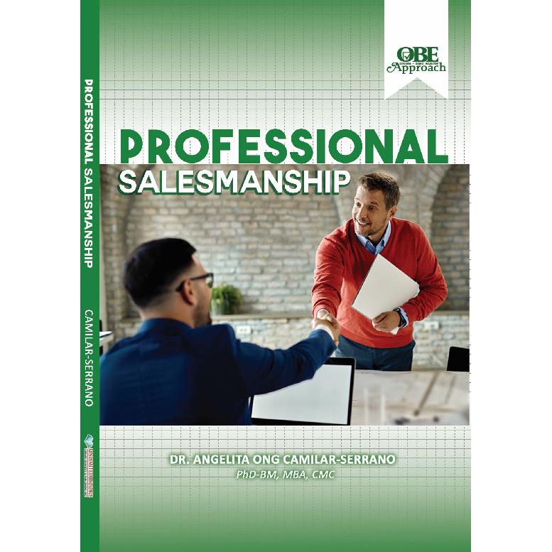 Professional Salesmanship by Dr. Angelita Ong Camilar-Serrano / 2023