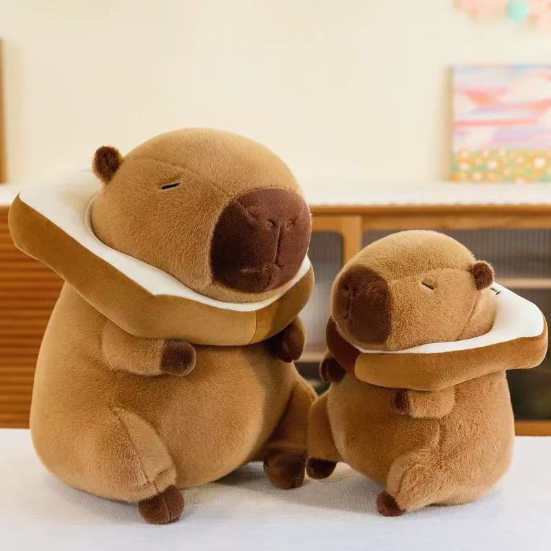 Cute Turtle Bag Capybara Doll Best Friend Doll Plush Toy Girl Birthday Gift