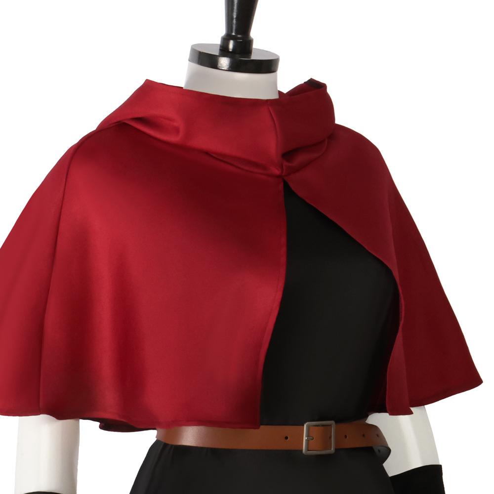Halloween Anime Dungeon Meshi Linza Cosplay Costume Role Playing Outfit with Top Skirt and Accessories Multiple Sizes