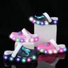 Children's LED Flashing Light-Up Summer Garden Sandals for Toddlers