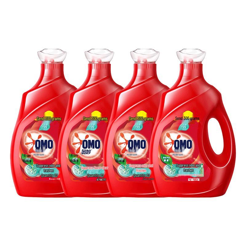 OMO Long-Lasting Antibacterial & Deodorizing Concentrated Laundry Detergent, 3.2kg