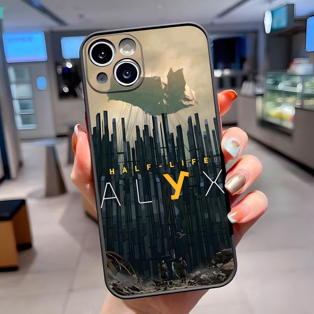 Half Life Game Phone Case Matte For IPhone 15 Pro 14 Pro Max 13 11 12 Mini Xs X Xr 7 8 Plus Se Back Cover