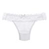 Dámské sexy krajkové kalhotky s nízkým pasem, šněrovací mašličky, dámské kalhotky s G-string spodním prádlem, s pokušením